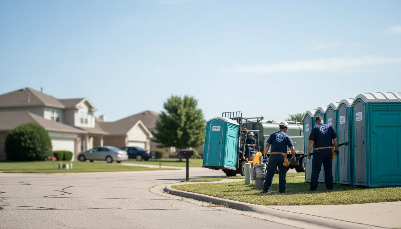 Porta Potty Rental in Peabody, KS near me